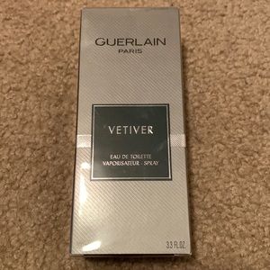 NIB Vetiver Guerlain Paris cologne eau de toilette